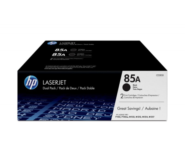 HP 85A black 1600str. 2szt - 205961 - zdjęcie